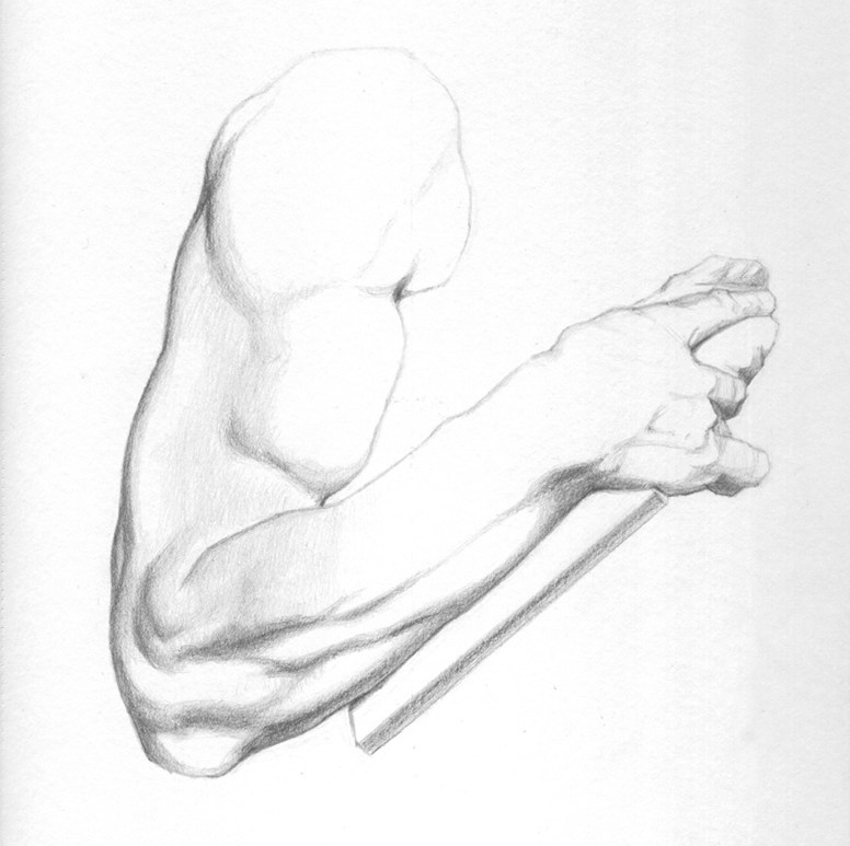 dibujo-brazo-grafito