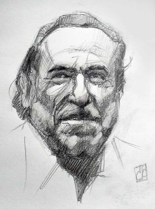Retrato-Charles-Bukowski-grafito
