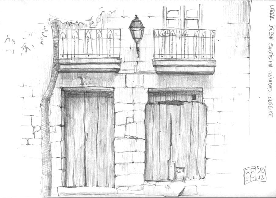 Dibujo-puertas-grafito