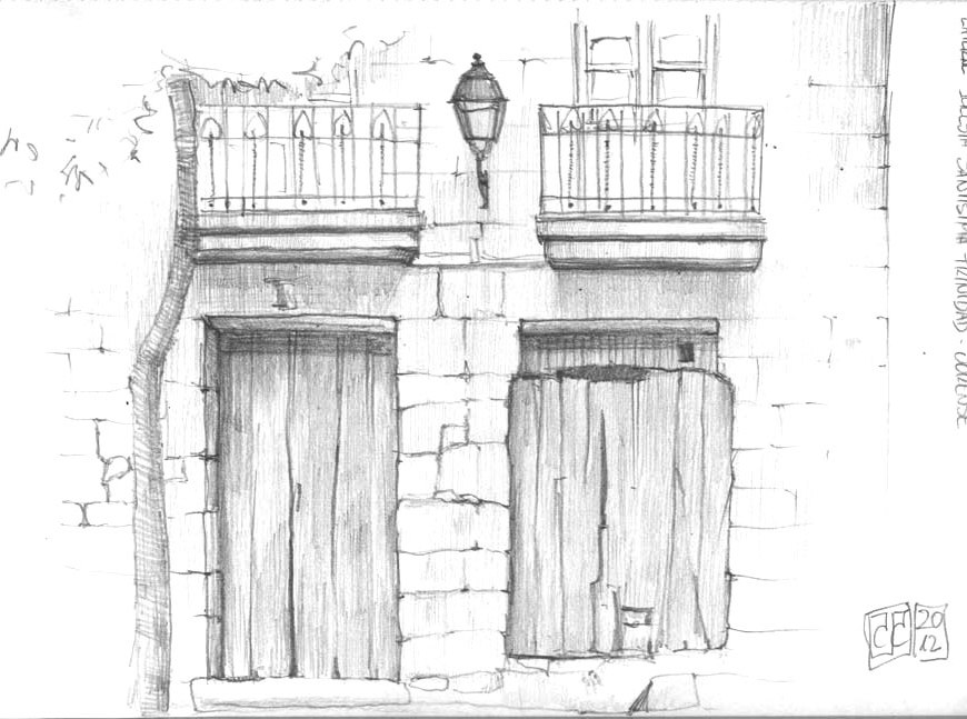 Dibujo-puertas-grafito