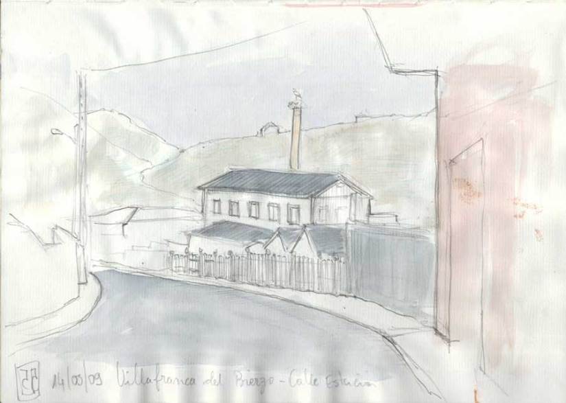 dibujo grafito acuarela