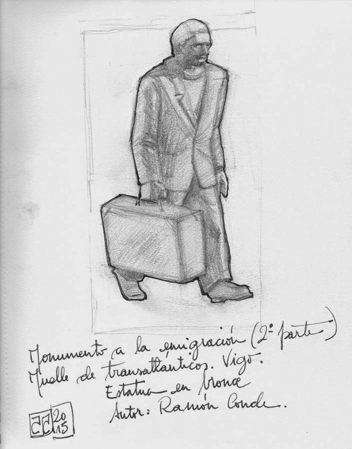 Monumento a la emigracion Vigo