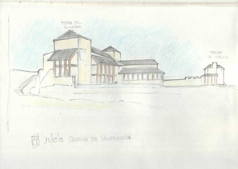 Castillo de Ponferrada torre del cenador
