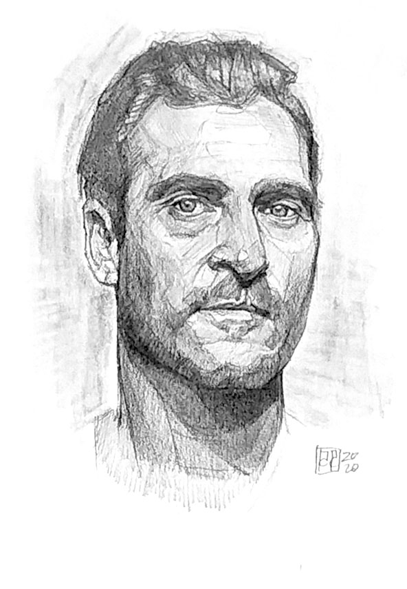 Retrato Joaquin Phoenix
